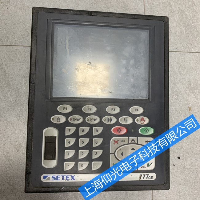 染色機(jī)電腦觸摸屏維修 SETEX 777CE常見故障修理