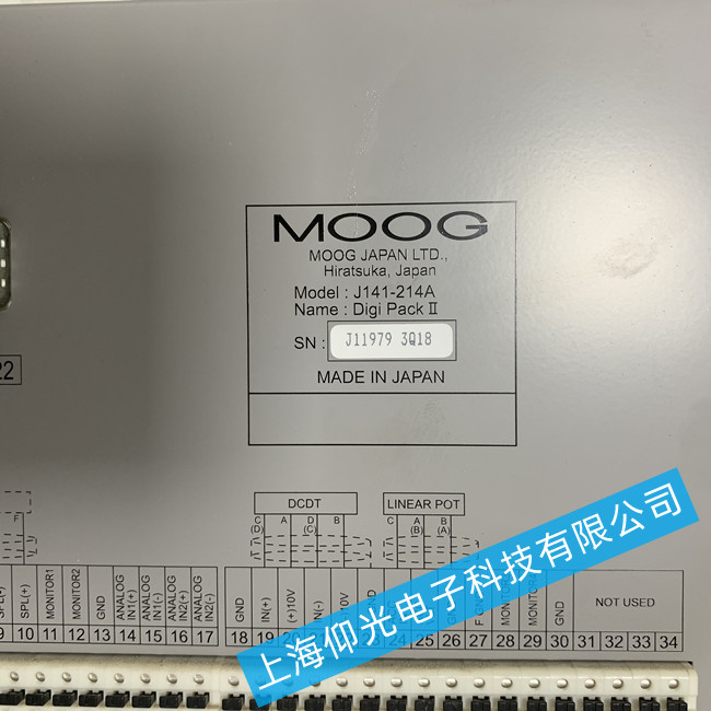 吹塑機(jī)專用穆格MOOG J141-214A厚薄控制器維修講解