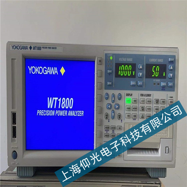 橫河高性能功率分析儀 WT1800E系列顯示異常故障原因排查維修