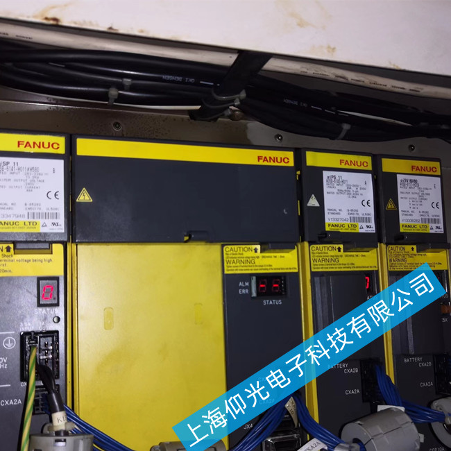 上海松江發(fā)那科伺服驅(qū)動(dòng)器A06B-240-H211報(bào)警顯示17維修方法